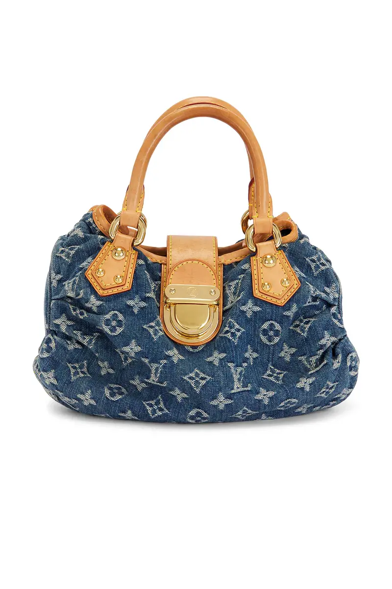 louis vuitton Louis Vuitton Monogram Denim Mini Pleaty Shoulder Bag | Image 1 louis vuitton Louis Vuitton Monogram Denim Mini Pleaty Shoulder Bag | Image 1