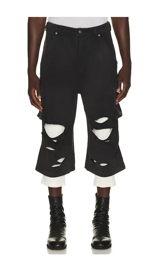 424 Ripped Bermuda Shorts | Thumbnail 6