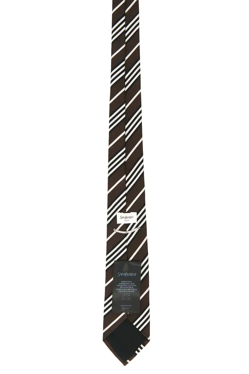 Saint Laurent Multi Stripes Tie(7X145) | Thumbnail 3 Saint Laurent Multi Stripes Tie(7X145) | Thumbnail 3