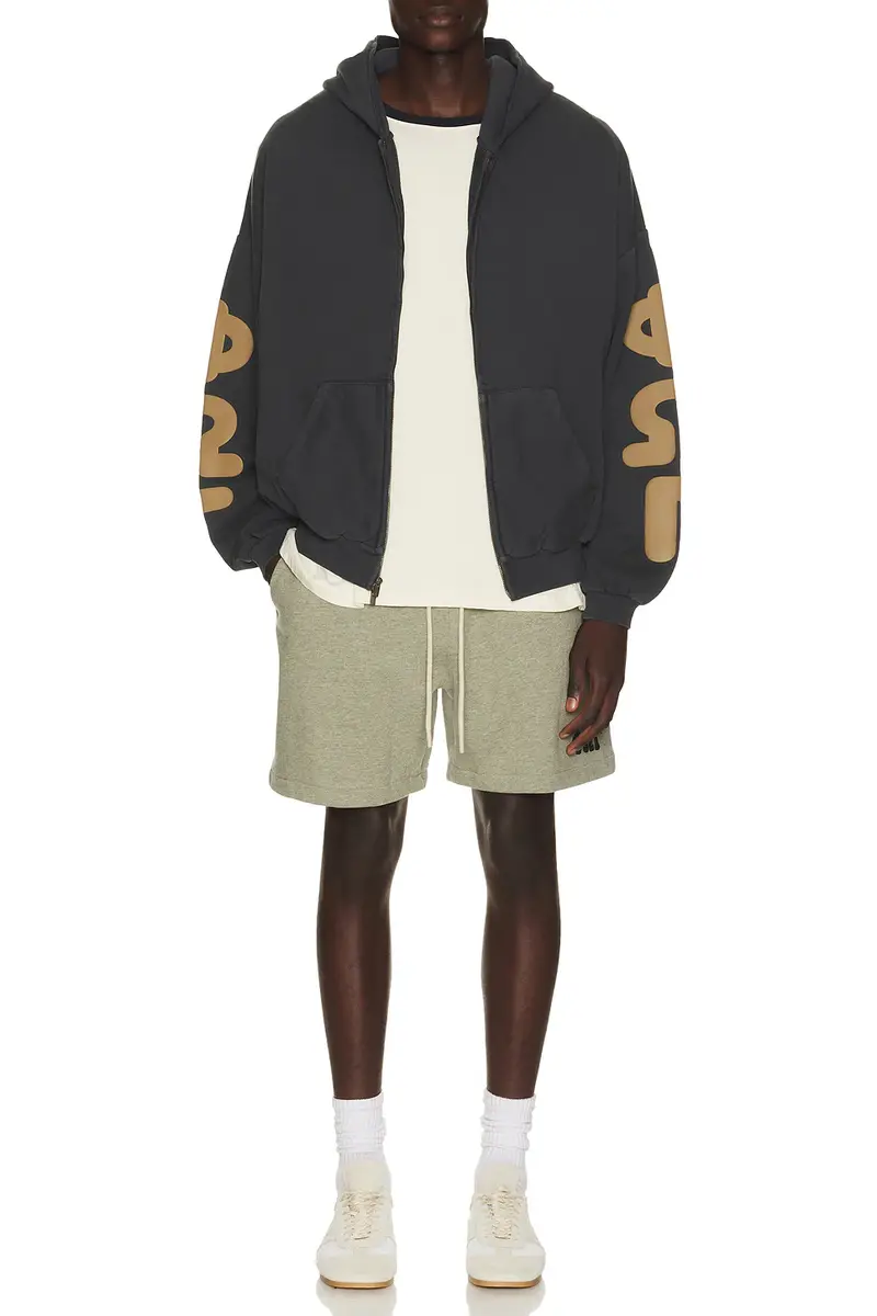 Fear of God Essentials 90's Zip-Up Hoodie | Thumbnail 4