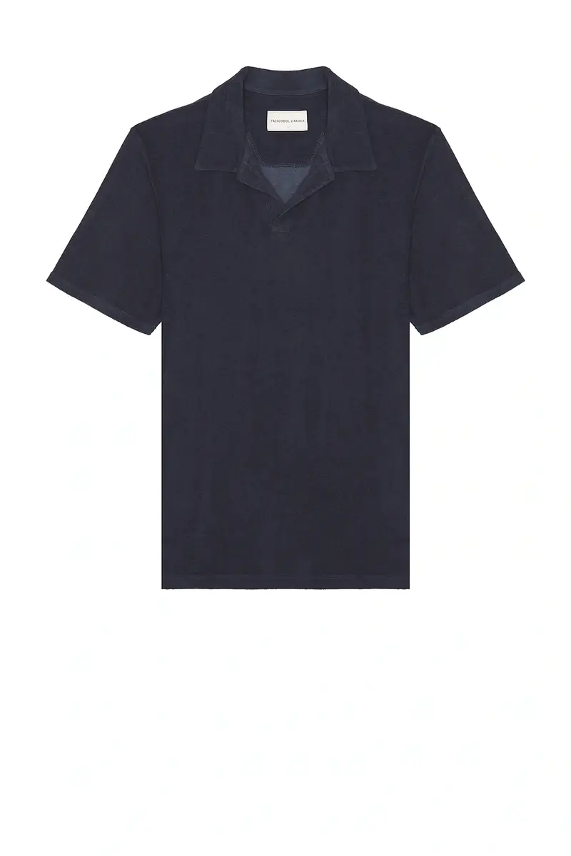 Frescobol Carioca Faustino Terry Cotton Blend Polo Short Sleeve | Thumbnail 4