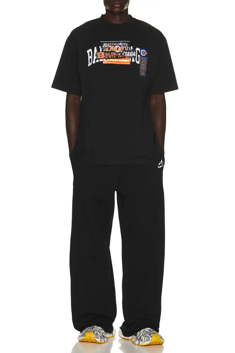 Balenciaga Medium Fit Tee Shirt | Thumbnail 3