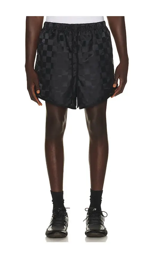 Fear of God Essentials Checkered Gym Short | Thumbnail 6 Fear of God Essentials Checkered Gym Short | Thumbnail 6