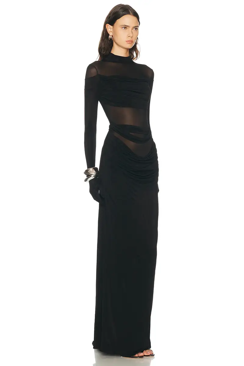 Burc Akyol for FWRD Jersey Caryatid Dress | Thumbnail 2