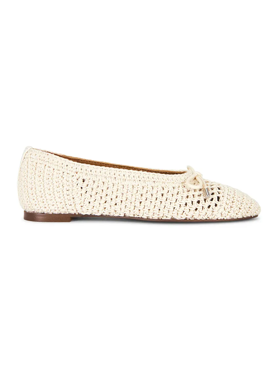 Hester Crochet Ballet Flat