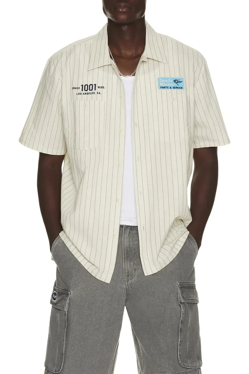 Deus Ex Machina Forecourt Stripe Shirt