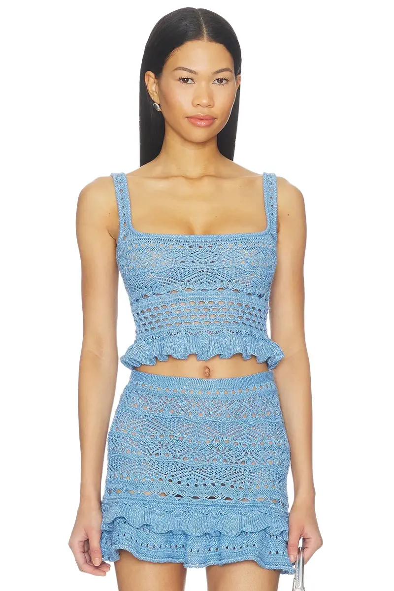 Damira Crochet Top