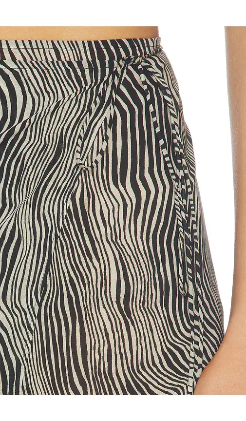 St. Agni Savannah Silk Wrap Skirt | Thumbnail 6 St. Agni Savannah Silk Wrap Skirt | Thumbnail 6
