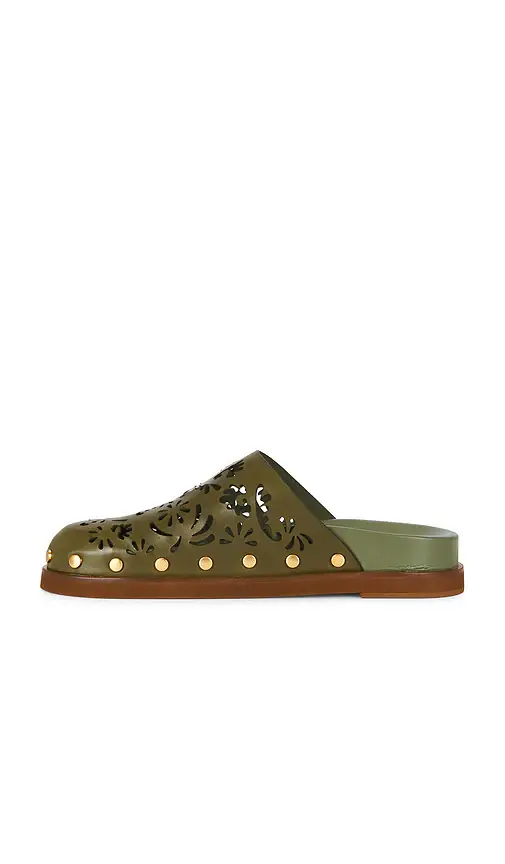 Farm Rio Lace Leather Anatomic Mule | Thumbnail 5 Farm Rio Lace Leather Anatomic Mule | Thumbnail 5