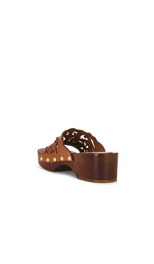 Farm Rio Lace Leather Clog | Thumbnail 3 Farm Rio Lace Leather Clog | Thumbnail 3