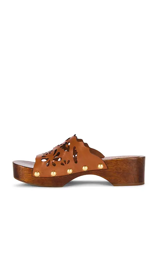 Farm Rio Lace Leather Clog | Thumbnail 5 Farm Rio Lace Leather Clog | Thumbnail 5