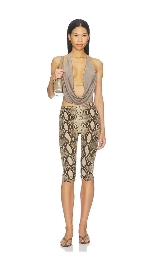 Indah Printed High Waisted Capri Pant | Thumbnail 5 Indah Printed High Waisted Capri Pant | Thumbnail 5