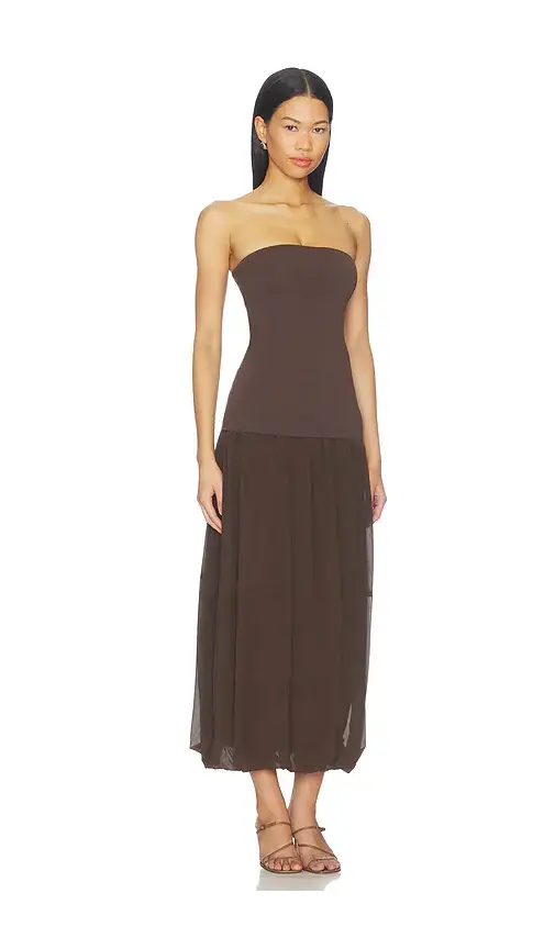 St. Agni Strapless Balloon Hem Dress | Thumbnail 2 St. Agni Strapless Balloon Hem Dress | Thumbnail 2