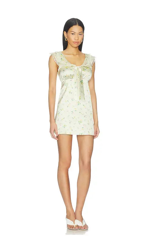 For Love & Lemons Liam Floral Mini Dress | Thumbnail 2 For Love & Lemons Liam Floral Mini Dress | Thumbnail 2