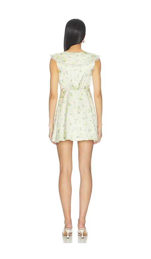For Love & Lemons Liam Floral Mini Dress | Thumbnail 3 For Love & Lemons Liam Floral Mini Dress | Thumbnail 3