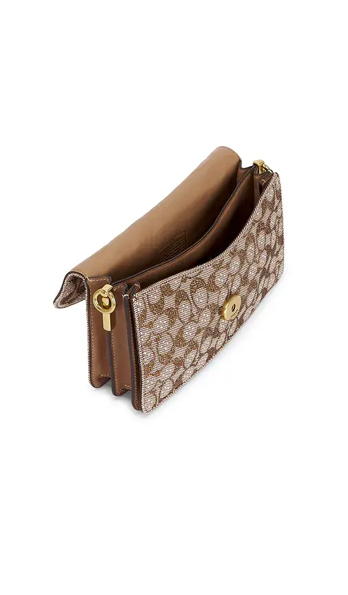 Coach Crystal Signature Soft Tabby 26 Shoulder Bag | Thumbnail 4 Coach Crystal Signature Soft Tabby 26 Shoulder Bag | Thumbnail 4