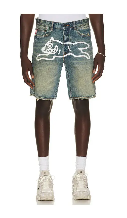 Icecream Blueberry Yogurt Jean Short | Image 1 Icecream Blueberry Yogurt Jean Short | Image 1
