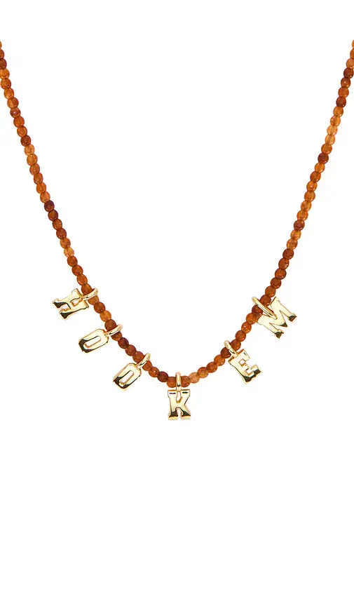 BaubleBar University Of Texas At Austin Beaded Slogan Necklace | Thumbnail 2 BaubleBar University Of Texas At Austin Beaded Slogan Necklace | Thumbnail 2