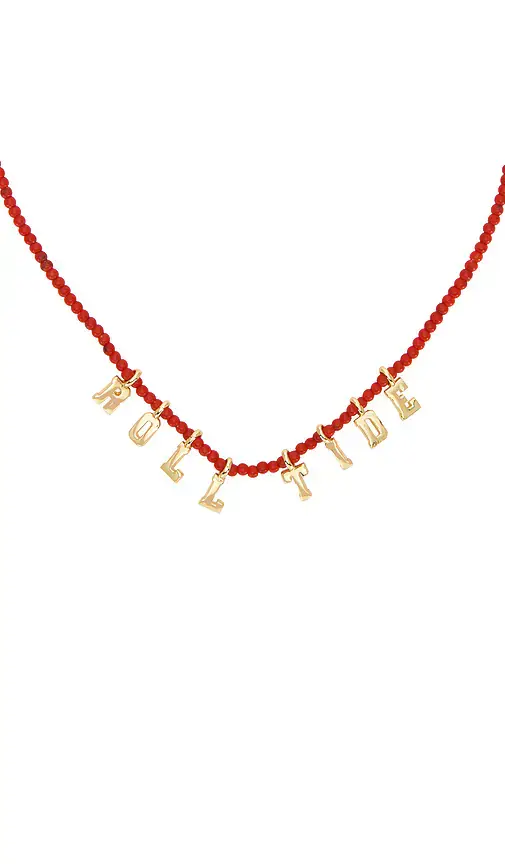 BaubleBar University Of Alabama Beaded Slogan Necklace | Thumbnail 2