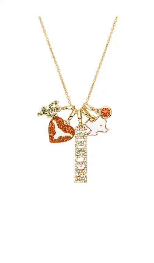BaubleBar University Of Texas At Austin Charm Necklace | Thumbnail 2 BaubleBar University Of Texas At Austin Charm Necklace | Thumbnail 2