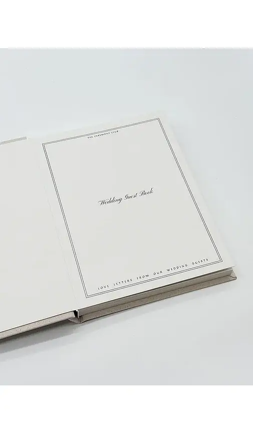 The Ceremony Club Wedding Guest Book | Thumbnail 5 The Ceremony Club Wedding Guest Book | Thumbnail 5