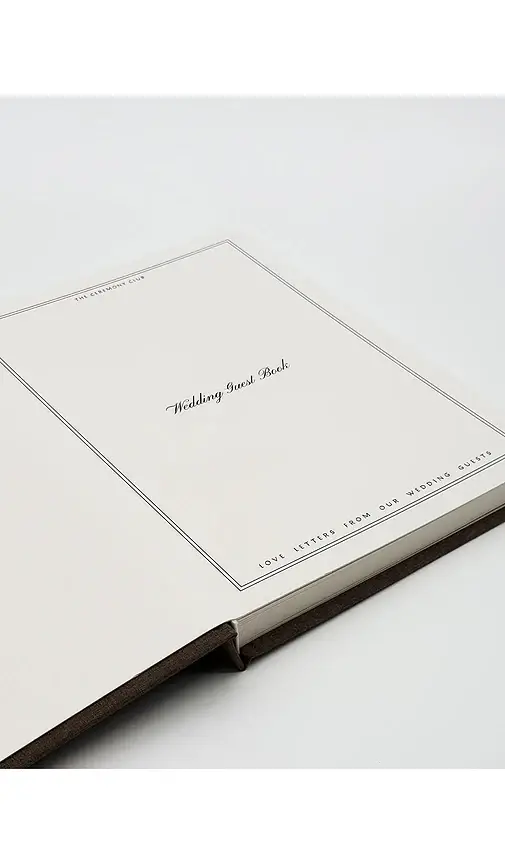 The Ceremony Club Wedding Guest Book | Thumbnail 3 The Ceremony Club Wedding Guest Book | Thumbnail 3