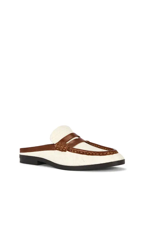 Simkhai Dean Canvas Combo Loafer Mule | Thumbnail 2 Simkhai Dean Canvas Combo Loafer Mule | Thumbnail 2
