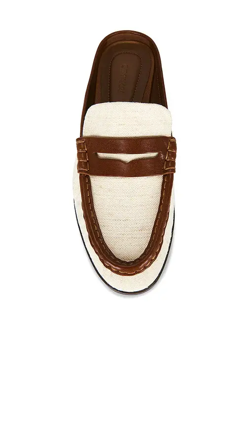 Simkhai Dean Canvas Combo Loafer Mule | Thumbnail 4 Simkhai Dean Canvas Combo Loafer Mule | Thumbnail 4