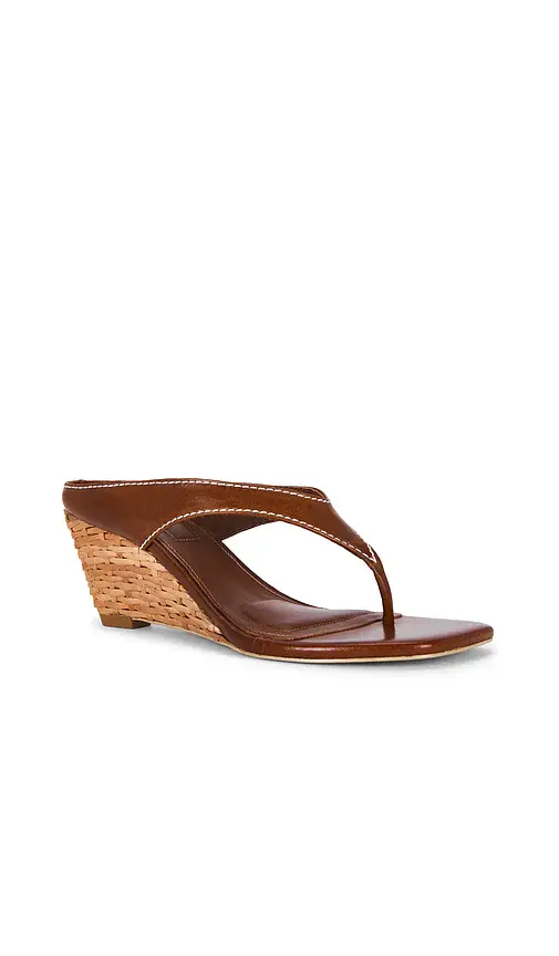 Simkhai Hazel Leather Thong Wedge | Thumbnail 2 Simkhai Hazel Leather Thong Wedge | Thumbnail 2