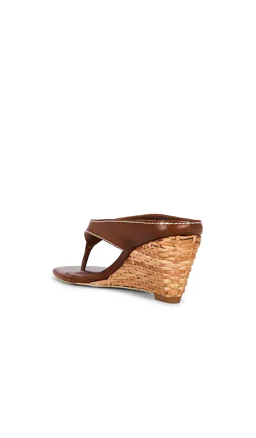 Simkhai Hazel Leather Thong Wedge | Thumbnail 3 Simkhai Hazel Leather Thong Wedge | Thumbnail 3