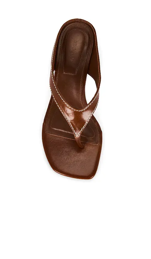 Simkhai Hazel Leather Thong Wedge | Thumbnail 4 Simkhai Hazel Leather Thong Wedge | Thumbnail 4