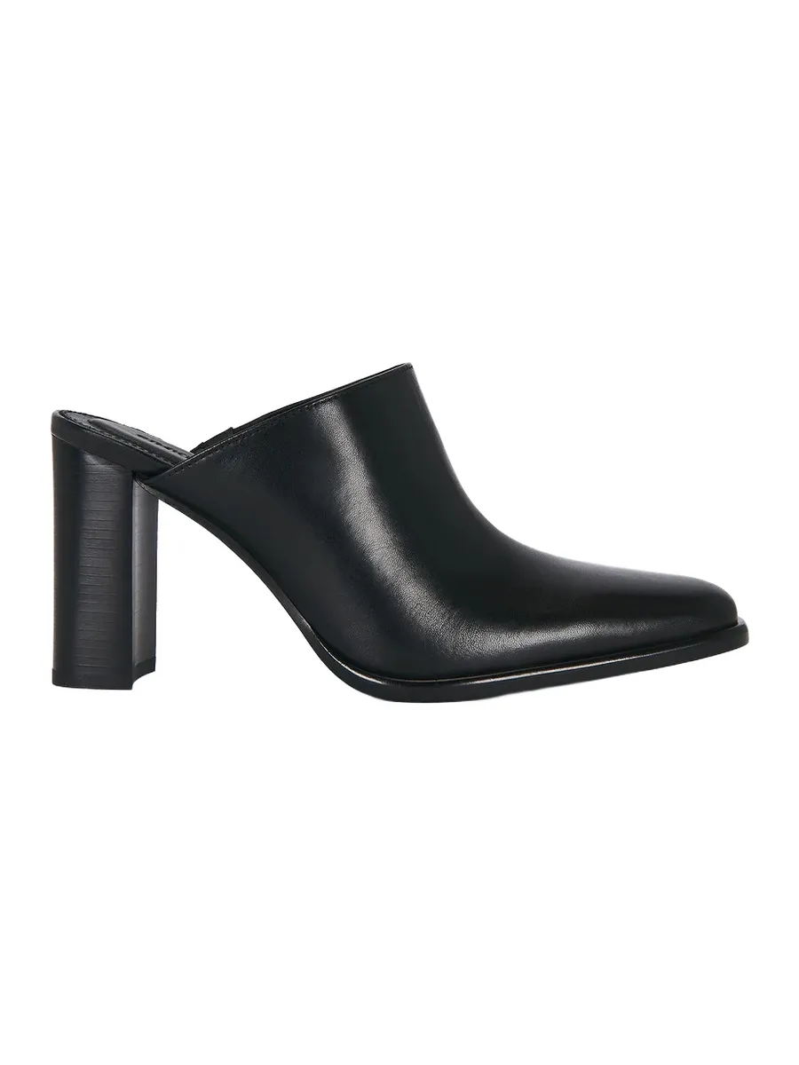 Carolyn Vachetta Leather Mule