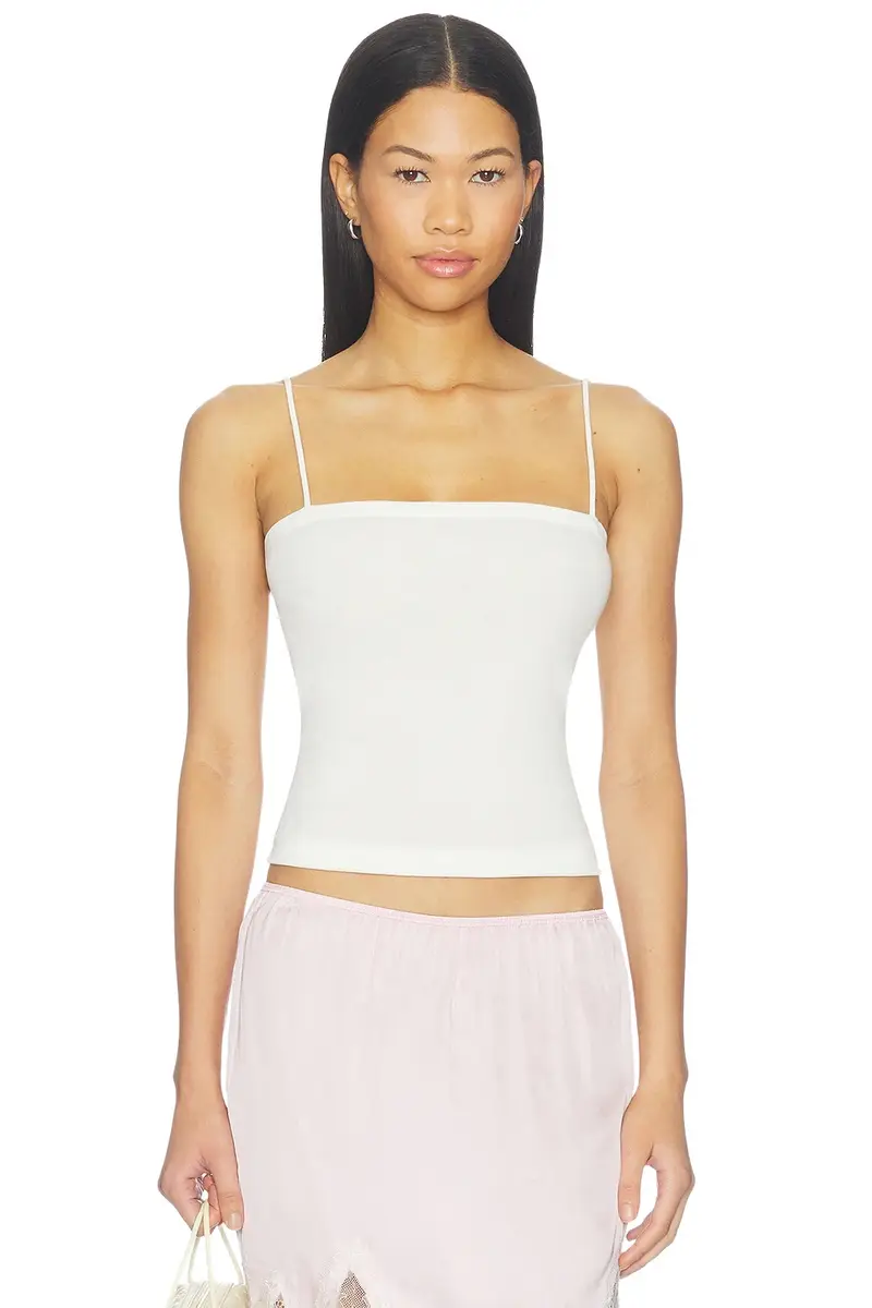 Organic Cotton Square Neck Cami Organic Cotton Square Neck Cami