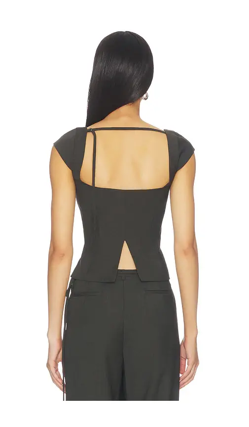 St. Agni Wool Cap Sleeve Top | Thumbnail 3
