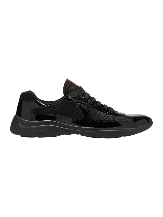 Prada Men's America's Cup Patent Leather Sneakers