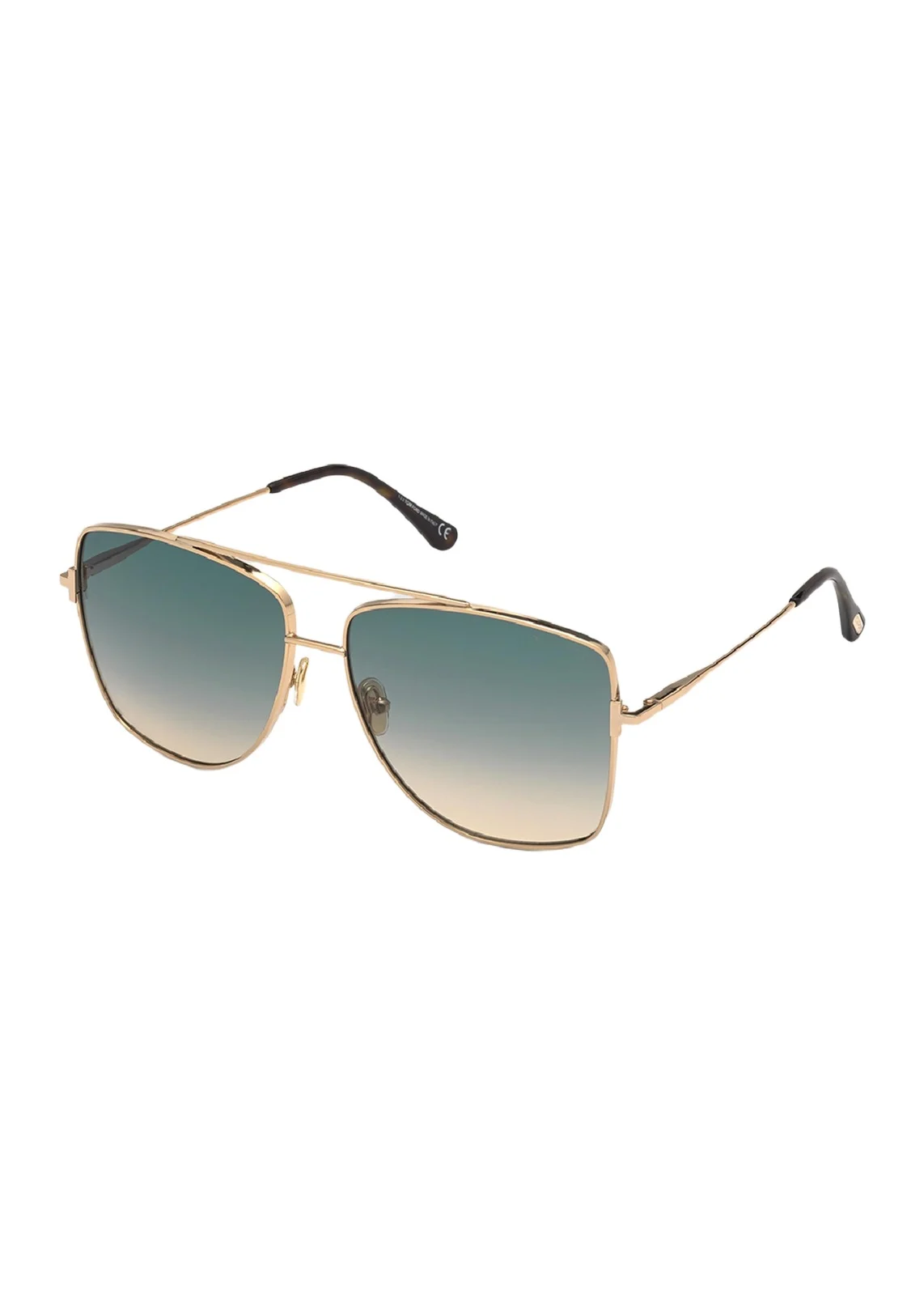 Tom Ford Reggie Metal Aviator Sunglasses