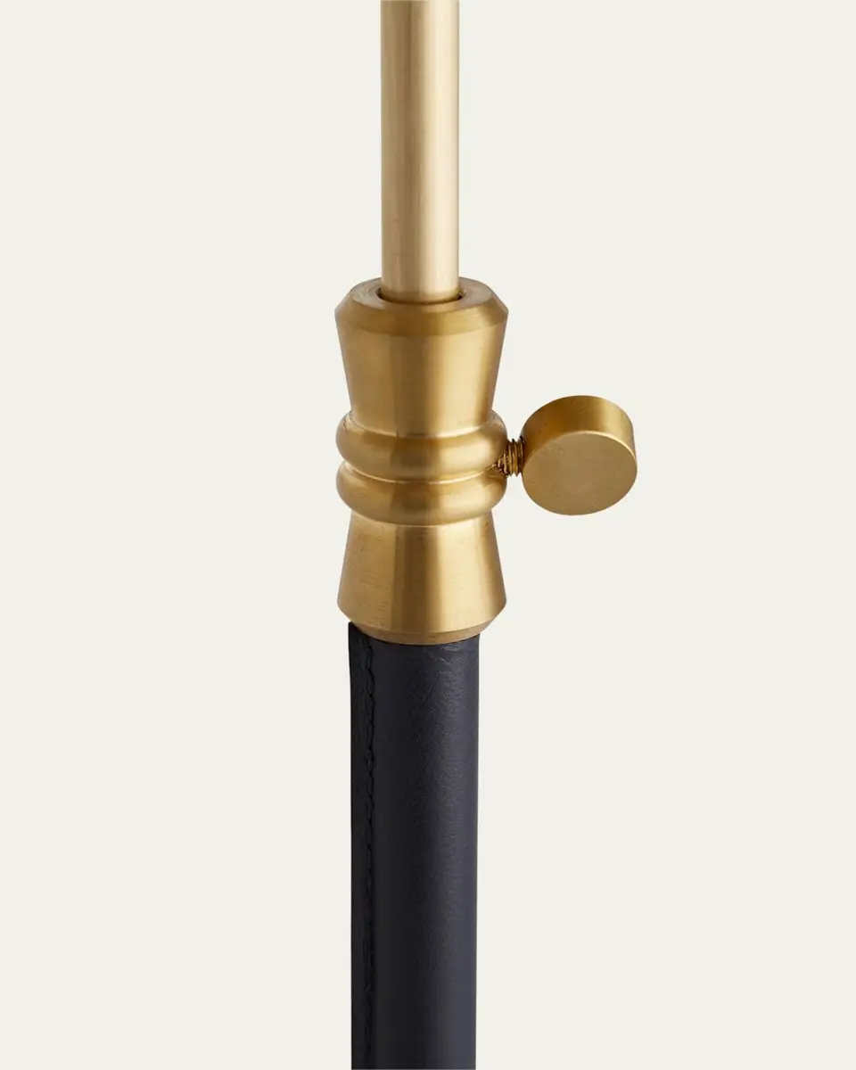 Arteriors Addison Adjustable Leather Accent Table | Thumbnail 3 Arteriors Addison Adjustable Leather Accent Table | Thumbnail 3