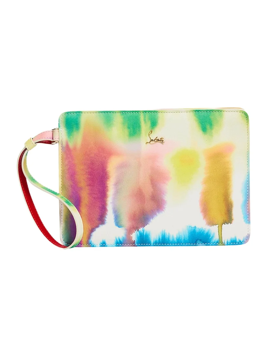 Bettina Small Pouch Bag in Tie-Dye Leather Bettina Small Pouch Bag in Tie-Dye Leather