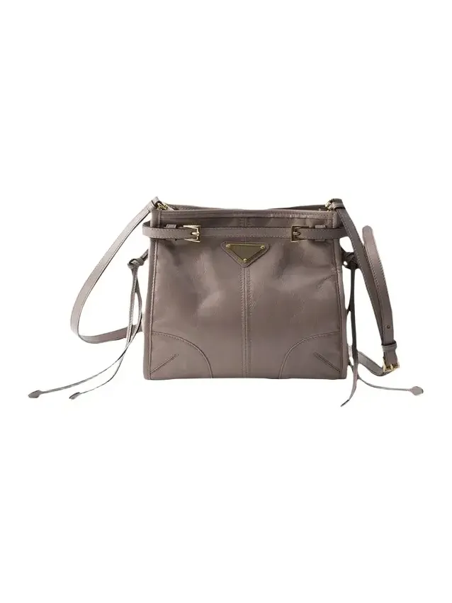 Bonnie Belted Leather Crossbody Bag
