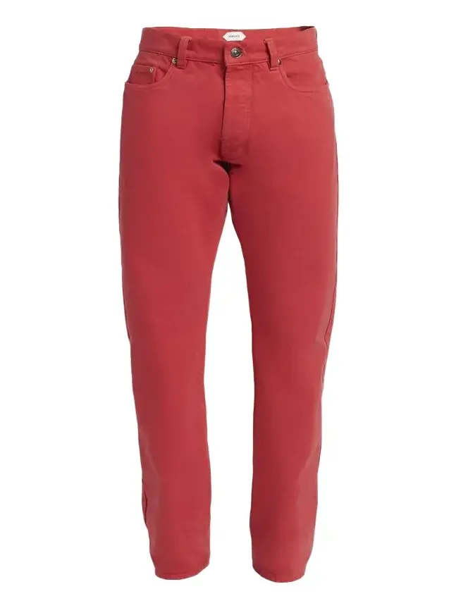 Versace Five-Pocket Straight Jeans