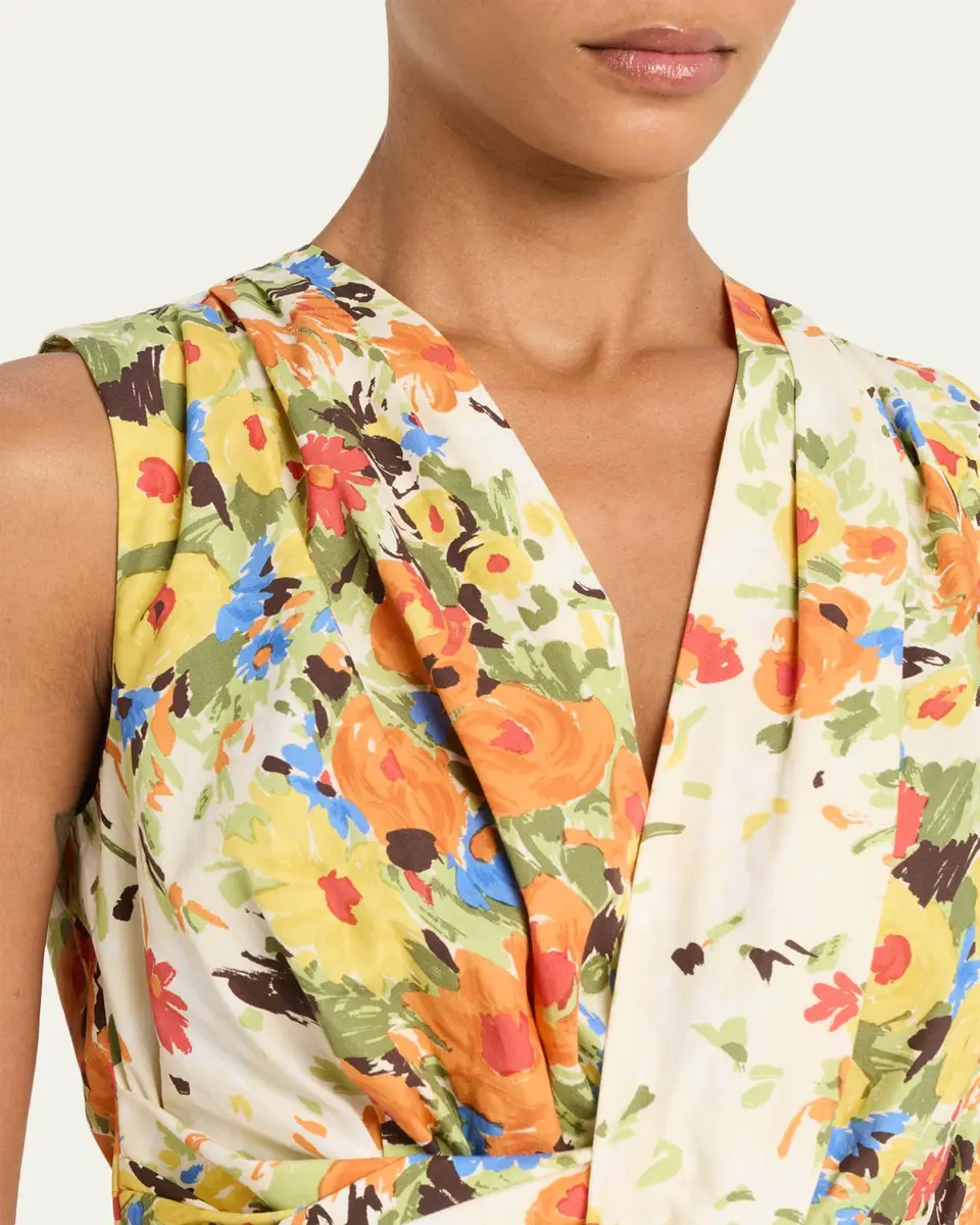 A.L.C. Brooklyn Floral Crop Top | Thumbnail 5