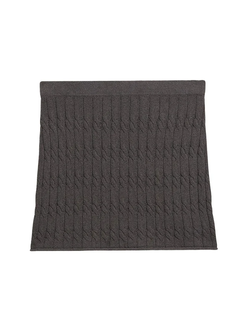 Cable-Knit Mini Skirt Cable-Knit Mini Skirt