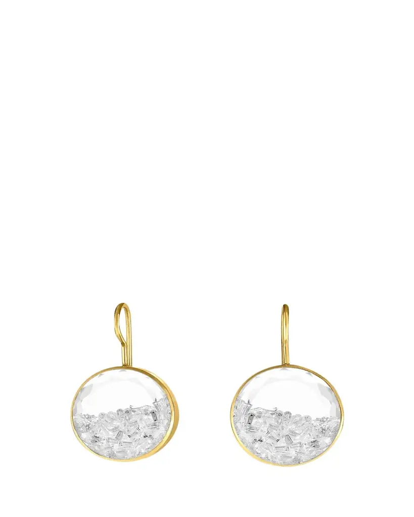 MORITZ GLIK 18K Yellow Gold Core 12 Earrings with Diamonds | Image 1 MORITZ GLIK 18K Yellow Gold Core 12 Earrings with Diamonds | Image 1