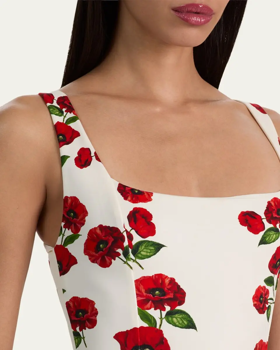 Alice + Olivia Adley Drop-Waist Maxi Dress | Thumbnail 5