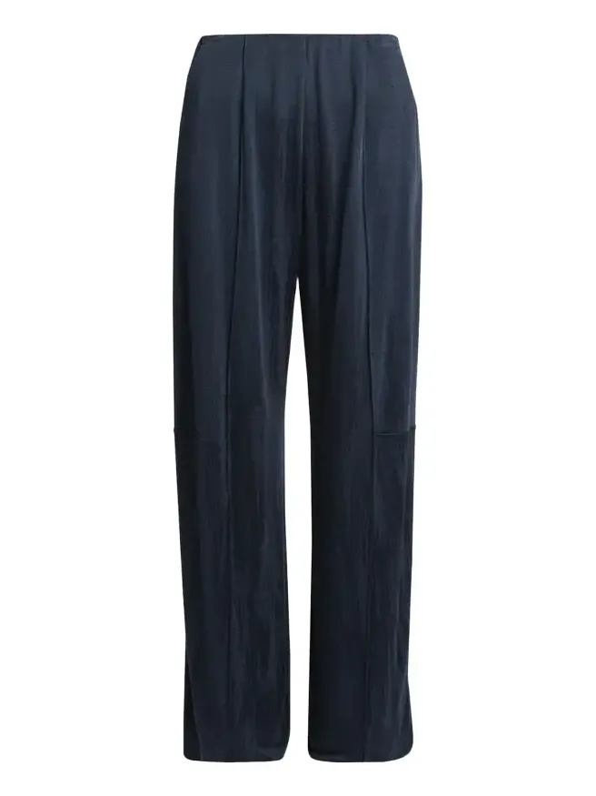 Jacquard Jersey Straight-Leg Trousers