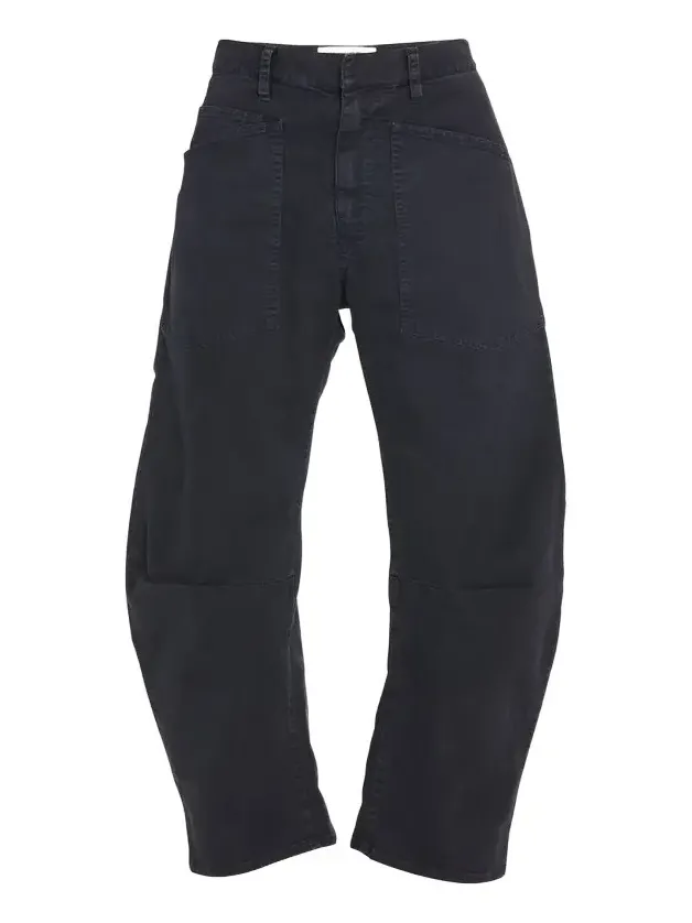 Shon Mid-Rise Cropped Pants