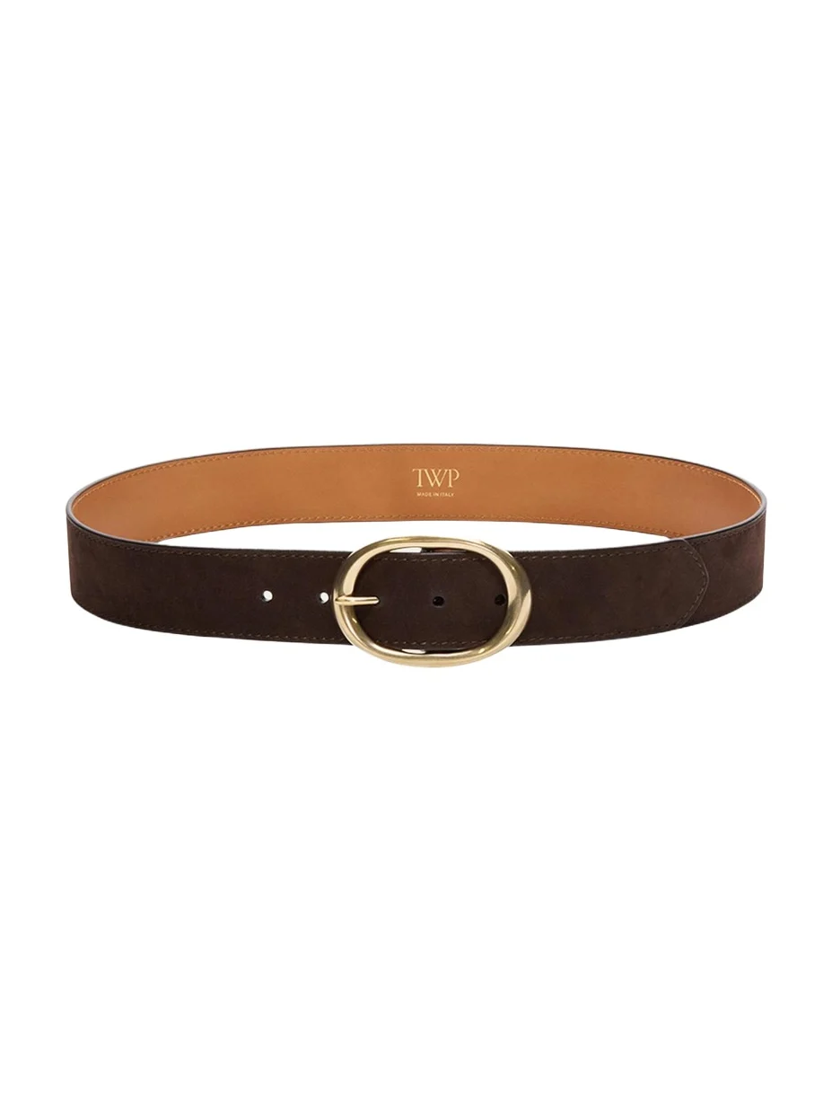 Nubuck Leather Wide Belt Nubuck Leather Wide Belt
