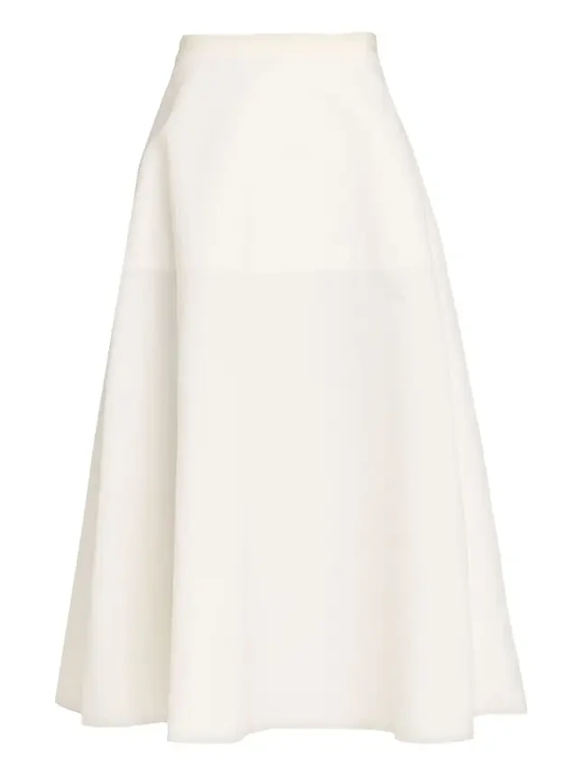 Deeta Flared Cotton Skirt