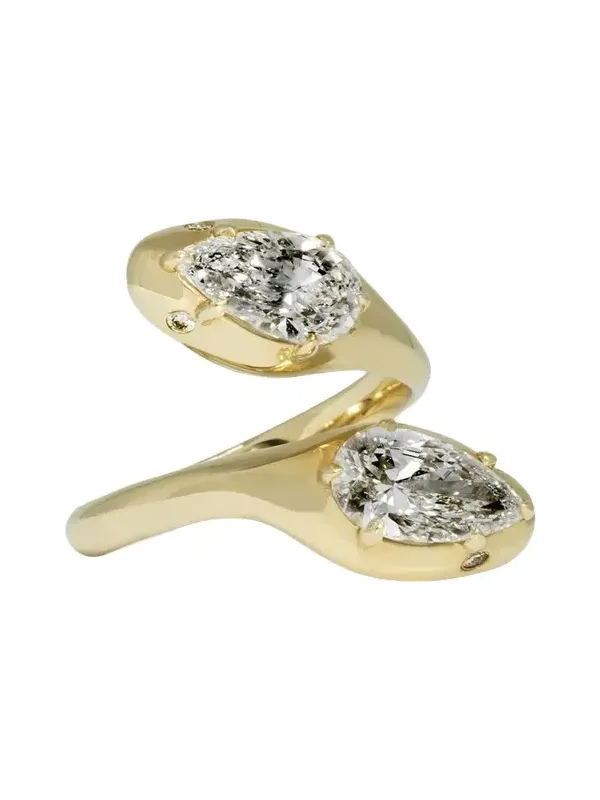 Dara Kaye Serpent Double-Headed Statement Ring