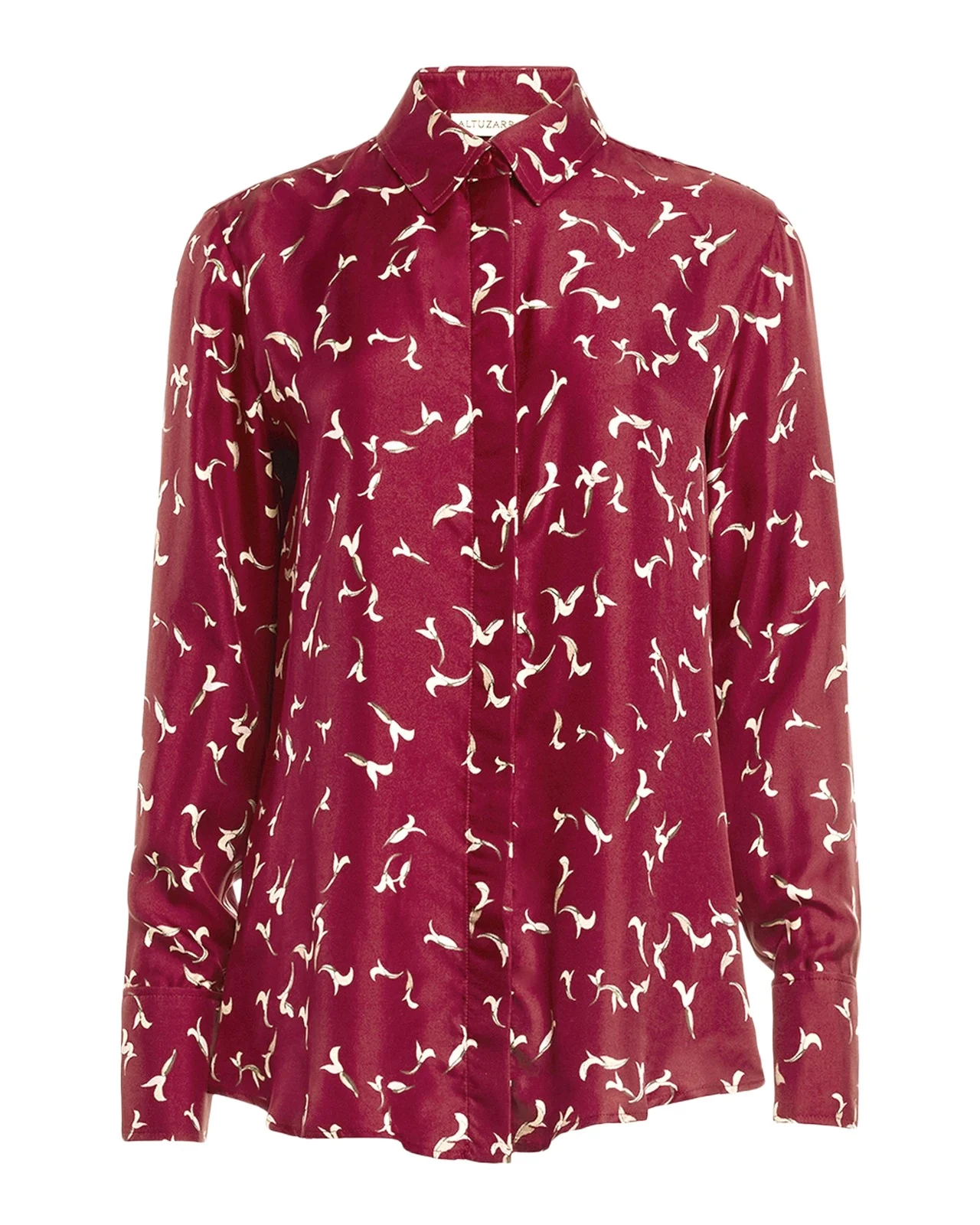 Chika Printed Satin Top